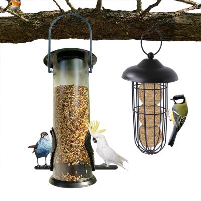 China New Fashion Bowls Auto Easy Clean Rust Proof Automatic Wild Balcony Mesh Hanging Humming Bird Feeder Outdoor For Garden for sale