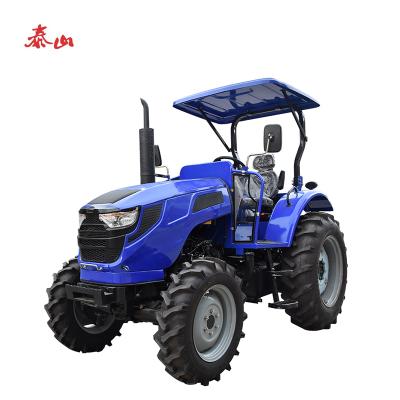 China Farms Farm Tractor 4wd 60hp 70hp With Front End Loader Good Quality Low Price Hot Sale With Accessory Spare Parts for sale