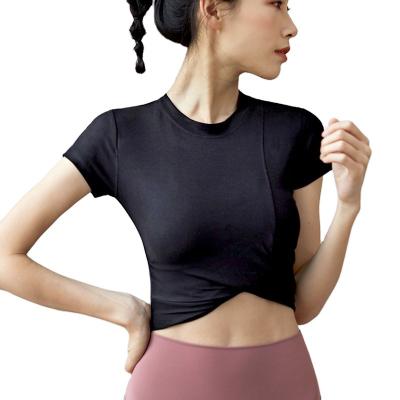 China New Breathable High Impact Sports Fitness Clothing Sportswear Yoga Seamless Top Vest for sale