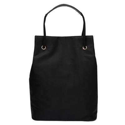 China Fashion Black Nylon Ladies Document Bag Women Shoulder Laptop Lady Bags Large Shoulder Bag for sale