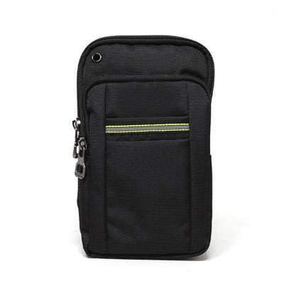 China High Quality Custom Anti-fall Polyester Pen Bag Multifunctional Travel Passport Pocket Hang Phone Bag for sale