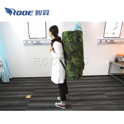 China Medical Commercial Plastic Vertical Emergency Rescue EA-11C Lift Roll Emergency Rescue Stretcher for sale