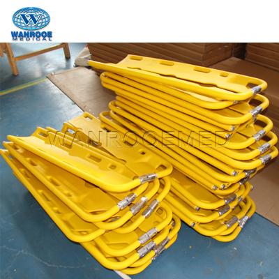 China EA-5B Harga Plastic Portable Patient Transfer Scoop Stretcher Type Plastic Straps for sale