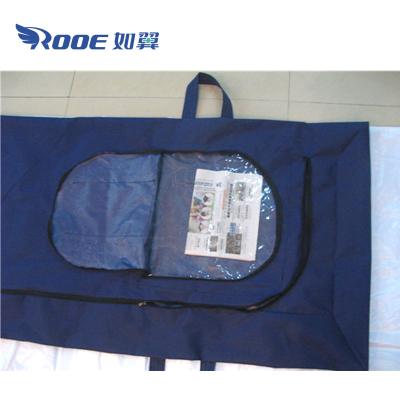 China GA400B Style American Hospital Non-woven Fabric Funeral Body Bag With Clear ID Window for sale