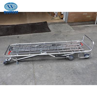 China American Funeral Supplies Equipment GA200E Style Mortuary Room Corpse Collapsed Trolley for sale