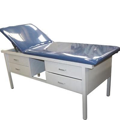 China Medical Examination Room Furniture BEC015 Treatment Bed Examination Table Examination Couch With 4 Drawers for sale