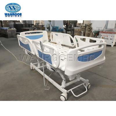 China BAE313 Electric Adjustable Medical Metal Hospital Furniture ICU Room Bed Patient Prices for sale