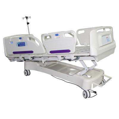 China BAE517EC Hospital Bed Five Function Electric Adjustable Side Tilt Hospital Transport Bed for sale