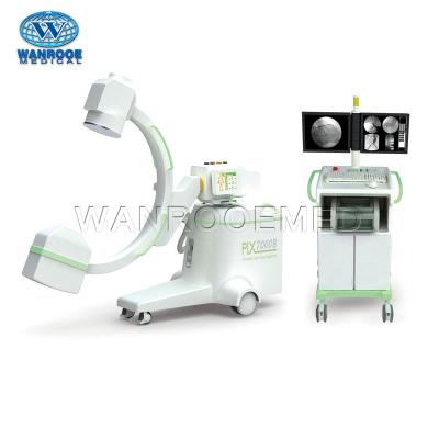 China Metal C-arm 160mA Medical High Frequency Mobile System Digital X-ray Machine PLX7000B for sale