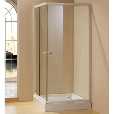 China With Frame China Products Bathroom Mini Enclosure Tempered Sliding Shower Aluminum Door en venta