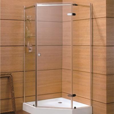 Chine Frameless Hinge Shower Compartment Accessories Diamond Shaped Shower Enclosure C6039 à vendre