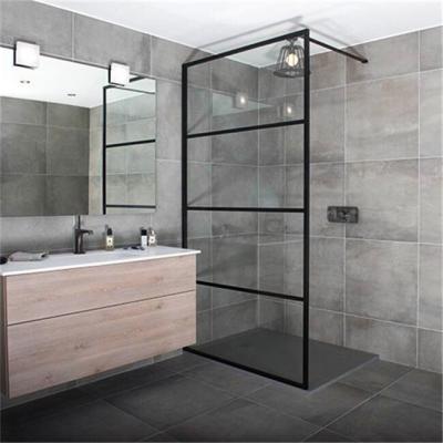 China Portable Frameless Extend Shower Door Glass à venda