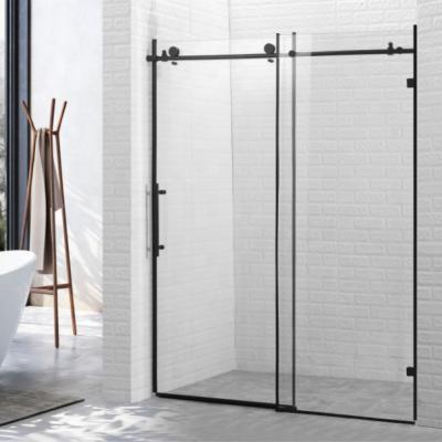 China Modern Hot Sale Round Shower Frame Shower Stall Sliding Glass Door Rollers for sale