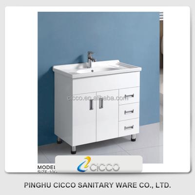 Κίνα Modern Solid Wood Knock Down 45/42/30 Inch Bathroom Vanity προς πώληση