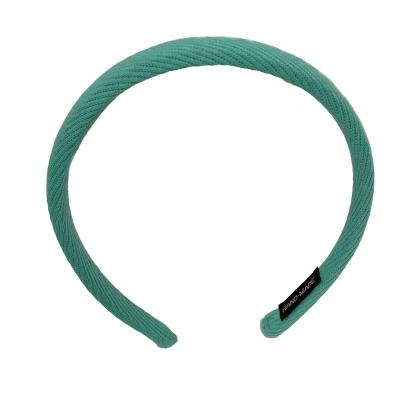 China Non-slip Simple and slim striped solid color hair band Sweet wash headband Versatile hair clip for sale