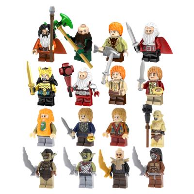 China Security the Lords Mini Building Blocks Dwalin Bifur Bain Balin Thorin Bricks Kits Toys PG8149 PG8150 for sale