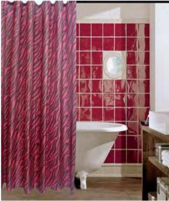 China Polyester Shower Curtain Waterproof for sale