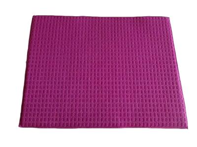 China Microfiber Dish Drying Mat With Foam Rose Pink for sale