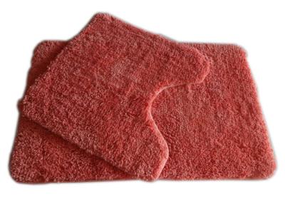 China Polyester Bath Mats Bathroom Rug Sets with Contour for sale