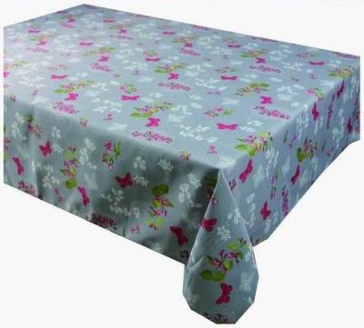 China Fruit Vegetable Printed 100%Polyester Table Cloth Waterproof for sale