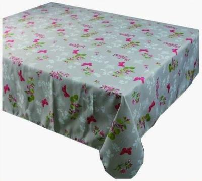 China Promotion Wholesale Printed Polyester Table Linen Table Cover Tablecloth for sale