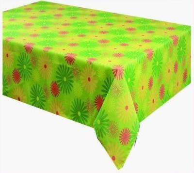 China Bright Shiny Waterproof Polyester Tablecloth Table Cover for sale