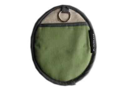 China Durable Heat Resistant Potholder/Oven Mitt with Pocket , Olive Green for sale