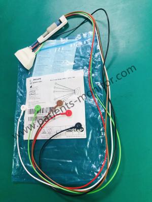 China ECG Cable Philip IntelliVue MX40 patient monitor ECG 5-Lead Snaps AAMI+Spo2 989803171841 for sale