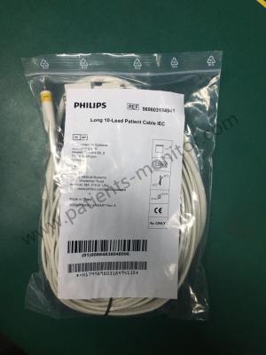 China PHiliph TC10 ECG Machime Long 10 Lead Patient Cable IEC REF 989803184941 3.8 M (12.5´) Long for sale