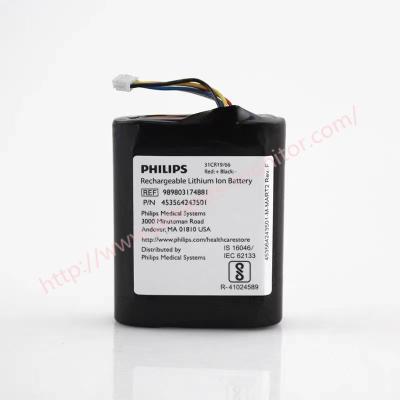 China PHiliph VS1 VS2+ Patient Monitor Accessories REF 989803174881 PN 453564243501 Rechargeable Liithium Ion Battery for sale