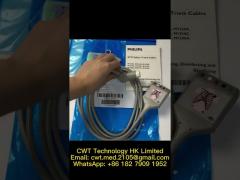 Philip Ecg Machine Accessories , M1520A REF 989803103941 Ecg Trunk Cable