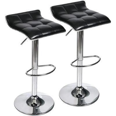 China Modern Kitchen Furniture Cheap Swivel High Style Metal Bar Stool Standing Chair for sale