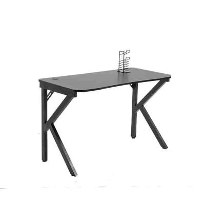 China Wholesale KD K Cheapest Steel Frame Table Shaped Gaming Desk for sale