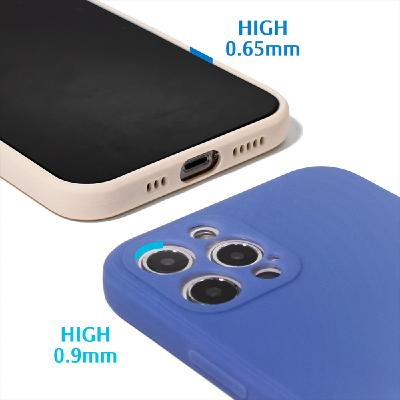 China Low Price Waterproof Matte Soft Tpu Silicone Shockproof Cell Phone Cover Frosted Soft Rubber Case For iPhone 12 13 pro max for sale