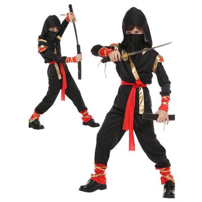 China Dress up Halloween cosplay kids ninja, mystery samurai costume, toddler ninja stage for sale