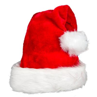 China Increase and Thicken Big Ball Christmas Hat Plush Christmas Hat GL-24 for sale