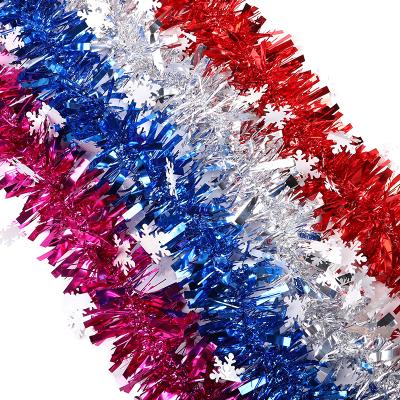 China Xmas decoration color woolen color woolen room layout lengthened Christmas tree ribbon party race SP-10-SP-12 for sale