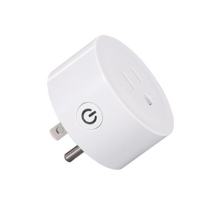 China Universal US Amazon Alexa WiFi Wireless USA Standard Smart Living Mini APP Home Smart Plug for sale