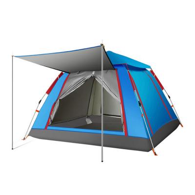 China Portable Camping For 2 Person Fully Automatic Double Camping And Fast Driving Four-sided Tent for sale