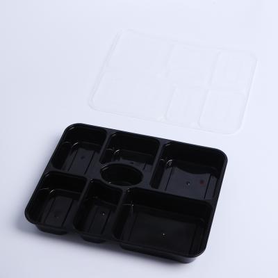 China Disposable Top Food Storage Box Plastic Food Grade Portable Takeout Box for sale