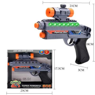 China Electronic Toy Electronic Vibrate Gun With Sound And Light Toy Guns For Boys for sale