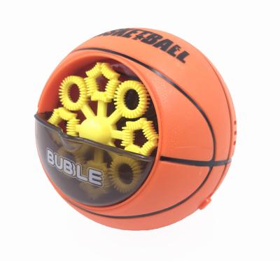 China Plastic Automatic Toys The Bubble Memories Maker Bubble Machine Football And Basketball Design Summer Toys For Kids for sale