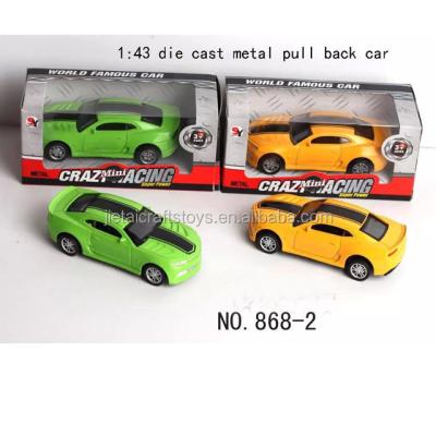 China 1:43 metal toy car model cars pull back metal cars die cast metal cars for sale