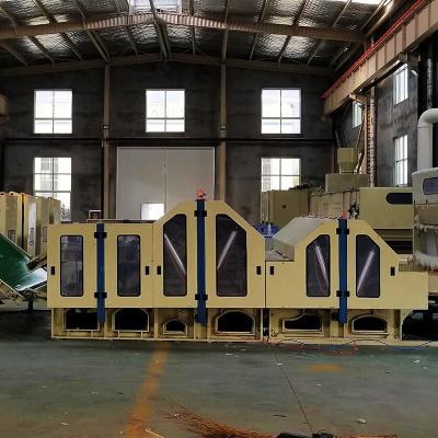 China Hotels New Design Wadding Production Line / Thermo Bond Netting Machine For Polyester Wadding Roll Making for sale