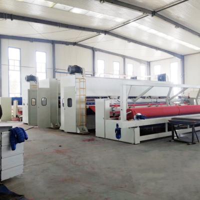 China Nonwoven Industry Nonwoven Needle Punched Production Line Felt Geotextile Fabric Production Line for sale