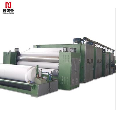 China 2021 Automatic Hotels Fabric Production Line / Synthetic Leather Core Fabric Production Line for sale