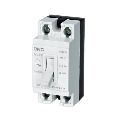 China C Curve (32A) 2 Mini 32 Amp Two Pole Miniature Circuit Breakers / Mcb for sale