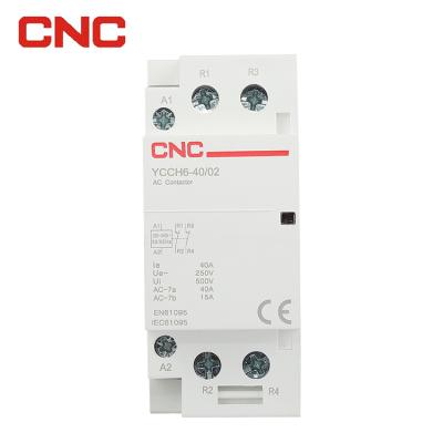 China 3p 40a phases 3 pole YCCH6 three phase contactor for sale