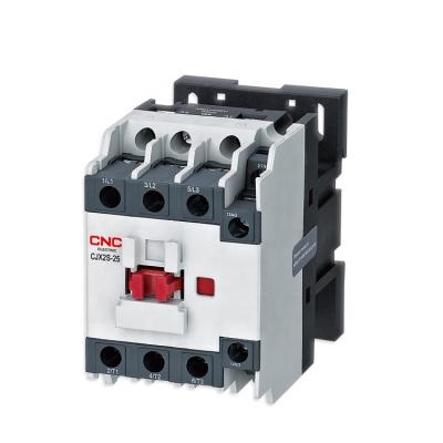 China 2021 New Arrival 3P Magnetic Contactor 25a 25a 3 Phase CE AC Contactor CJX2S for sale