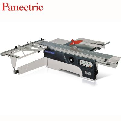 China MJ633 Panectric Horizontal Sliding Table Saw Panel Saw Machines Melamine Wood Working Panel Cutting Machinery With Double Saw Blades for sale